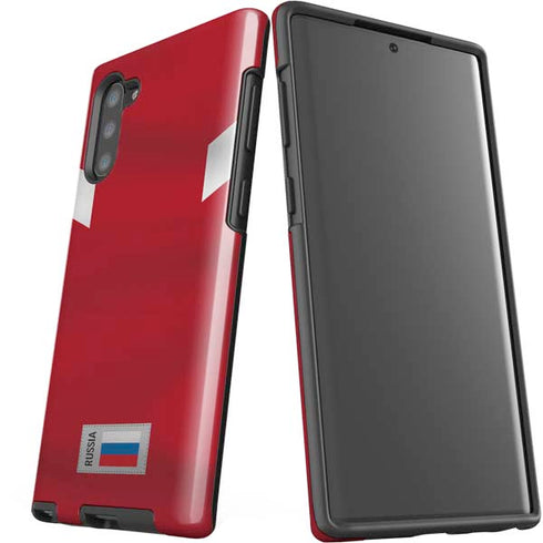 Russia Soccer Flag Galaxy Note 10 Pro Case